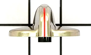 Range Burner Knob for General Electric GE, AP4980245, PS3486483, WB03K10302 - Picture 1 of 4