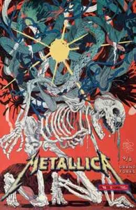 Póster de reproducción de concierto de Metallica Grand Forks 24 x 36 - Imagen 1 de 1