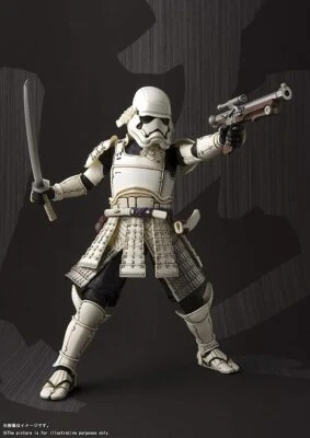MOVIE REALIZATION Star Wars Ashigaru Samurai First Order stormtrooper Figure - Image 1 of 4