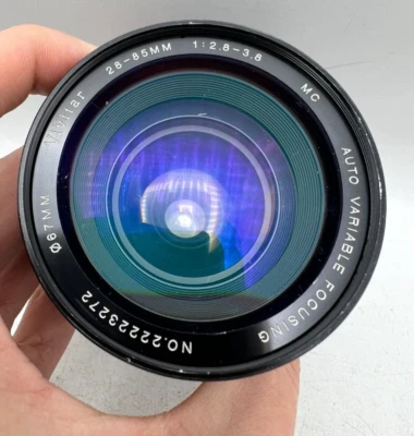 Vivitar Auto Variable Focusing 28-85mm F2.8-3.8 Nikon AI Mount Lens SLR Cameras - Image 1 of 4