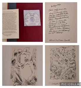 Unpublished Final Draft Book of Art Ink ABSTRACT Drawings Sketch Artist CLIPSHAM - Picture 1 of 23