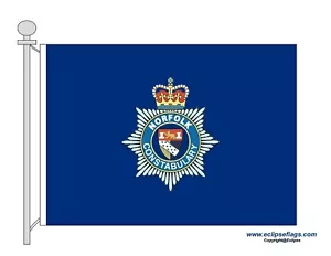 Bandiera Polizia Norfolk - Materiale Bandiera Alta Qualità Varie Misure Bandiere - Foto 1 di 8