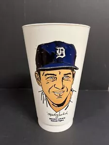 Coppa Slurpee vintage 1973 Detroit Tigers Mickey Lolich 7-11 - Foto 1 di 4