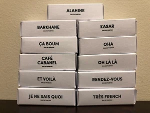 Teo Cabanel Eau de Parfum Perfume Sample 1.7 ml / 0.06 fl.oz. - Choose One New - Picture 1 of 27