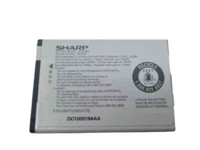 Battery BTR1002 For Microsoft Kin 2 BTR1002 PB20ZU KIN II 1390mAh SHARP - Image 1 of 4