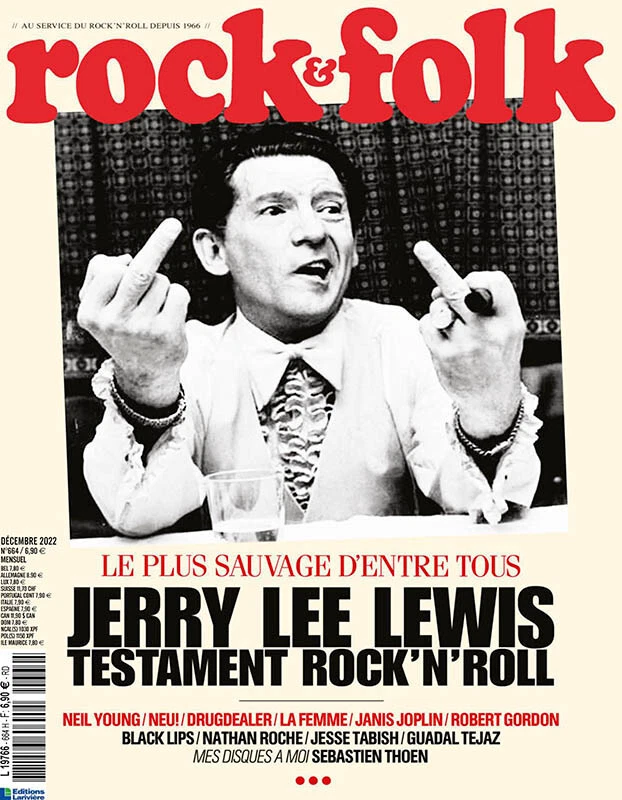 ROCK & FOLK ~ JERRY LEE LEWIS Hommage Tribute December 2022 NEW - Image 1 of 1