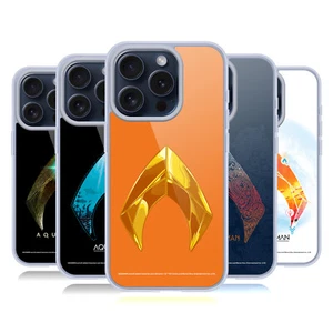 OFFICIEL AQUAMAN MOVIE LOGO ÉTUI COQUE EN GEL MOLLE POUR APPLE iPHONE TÉLÉPHONES - Photo 1 sur 17