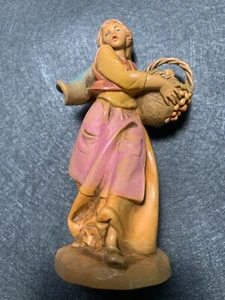 Estatuilla vintage de 5" Belén Fontanini Rachel 147 1993 Italia - Imagen 1 de 3