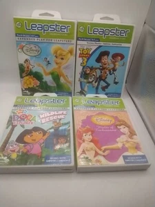 4 X Leap Frog Leapster 2 Childrens Early Learning Games Educational Fun Games - Picture 1 of 13