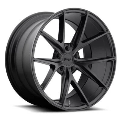 Llantas 4-Nicho M117 Misano 18x8 5x112 +42mm Negro Satinado Llantas 18" Pulgadas Foto 1 de 2
