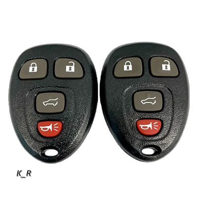 2 OEM Electroncis Keyless Remote Fobs SUV 4 Button OUC60270 15913416 - Imagem 1 de 4