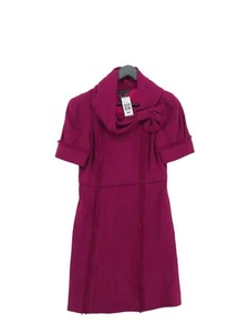 Marc Jacobs Women's Midi Dress UK 10 Purple Wool with Polyester Jumper Dress - Picture 1 of 7