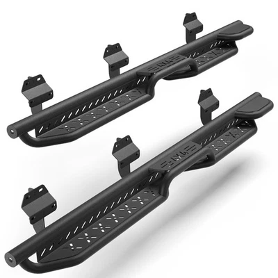 Running Board Step Steel Black Fit For 2018-2025 Ford Expedition 4 Doors Foto 1 de 4