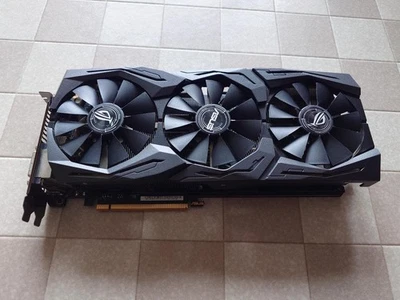 ASUS ROG STRIX GTX 1080 Ti 11GB OC Triple Fan Graphics Card Untested - Image 1 of 3