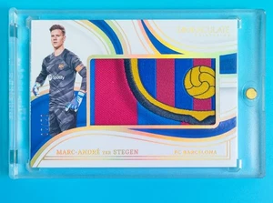 2023-24 Immaculate Barcelona Marc-André ter Stegen Team Crest Patch 2/20 - Picture 1 of 2
