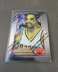 MARK JACKSON NBA CARD TOPPS FINEST 1994-95 CITY LEGENDS # 5 PACERS KNICKS  - Bild 1 von 6