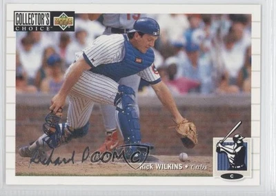 1994 Upper Deck Collector's Choice Silver Foil Signature Rick Wilkins #297 - Image 1 of 2