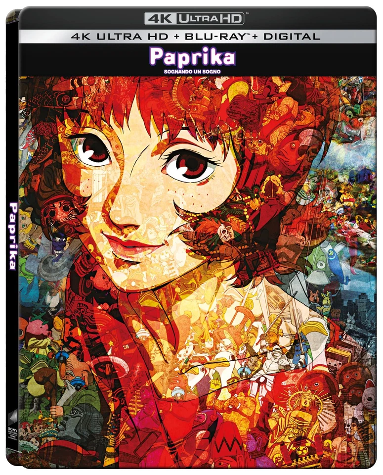 Paprika, Sognando un Sogno, 4K Steelbook, BD 4K e BD HD (4K UHD Blu-ray) Vari Foto 1 de 1