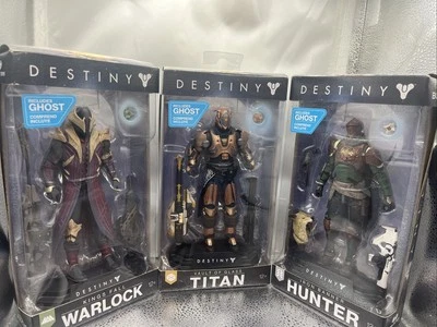 Destiny McFarlane Lote de 3 Iron Banner Hunter - Kings Fall Warlock - Titan VOG Foto 1 de 4