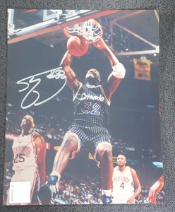 Firma de baloncesto miembro del Salón de la Fama Shaquille O'Neal 8 x 10 fotografía certificado de autenticidad - Imagen 1 de 2