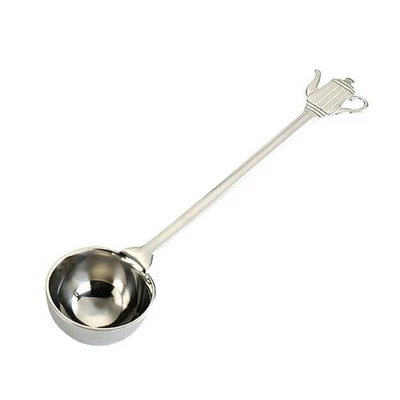  10 G Cucchiaini Caffè Cucchiaio Acciaio Inox Contenitore Di Chicchi - Immagine 1 di 4