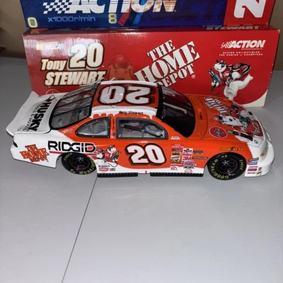 2001 Tony Stewart #20 Home Depot Coca-Cola Polar Bear Action 1:18 Scale - Image 1 of 4