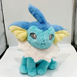 Vaporeon Fluffy Hugging Plüsch Comfy Friends Pokemon Center Original Gebraucht - Bild 1 von 4