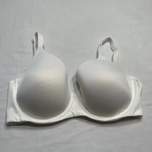 Sujetador con aros Warner’s All You Need blanco talla grande camiseta sujetador para mujer - Imagen 1 de 3