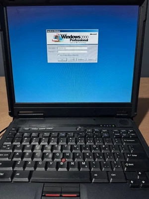 IBM Thinkpad A22 2628TU 15" Laptop Intel Pentium III w/HDD and working - Image 1 of 4