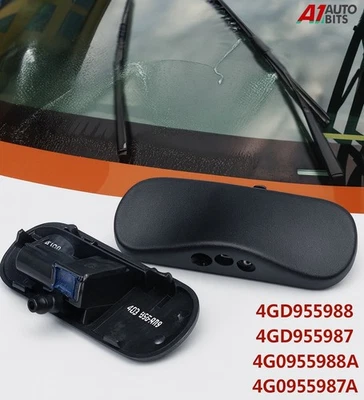 2X Heated Windscreen Washer Jet Nozzles For Audi A5 S5 8T 8F 2007-2016 4GD955987 - Image 1 of 4