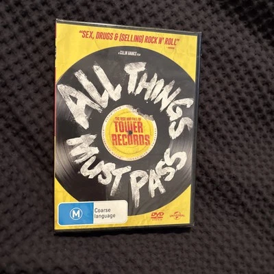 All Things must Pass: The Rise And Fall Of Tower Records DVD 2015 Brand NEW - Image 1 of 4