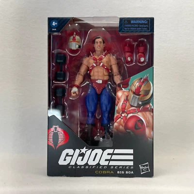G.I. Boneco de ação Joe Classified Series Cobra Big Boa #114 - 6" - Imagem 1 de 4