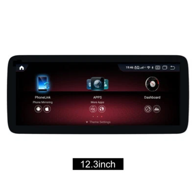 12.3" Android 13 Carplay Bildschirm For Mercedes C GLC V W205 C43 C63 GPS 128G - Bild 1 von 4