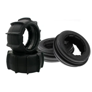 Recubrimiento de neumático de paleta de rueda de arena delantera trasera de 170 mm 4 piezas para 1/5 RC HPI Rovan BAJA 5B - Imagen 1 de 12