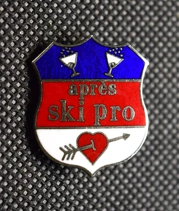 Apres Ski Pro Ski Pin - Picture 1 of 3
