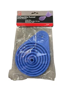 NEW CHEF CRAFT 21654 Collapsible PLASTIC Funnel 5 INCH DIAMETER  0496935 - Picture 1 of 1