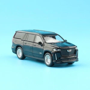 Masdi 1:64 Scale Black Suburban Escalade Full Size SUV Model Diecast Metal Car - Picture 1 of 6