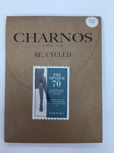 Charnos recyceltes Garn umweltfreundliche blickdichte matte Strumpfhose 70 Den schwarz - Bild 1 von 2