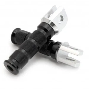 Foot Rest Slash Cut Black Fits 1999 Suzuki SV650S - Picture 1 of 1