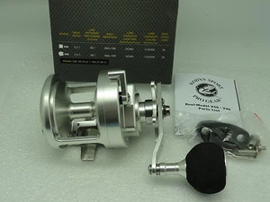 PROGEAR Pro Gear V50 Star Drag reel Silver FREE SHIPPING free JAWS cover Right - Picture 1 of 11