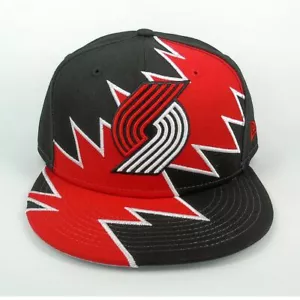 Nueva Era Gorra NBA Portland Trail Blazers Lightning Flash Tear 9FIFTY Snapback Sombrero - Imagen 1 de 5