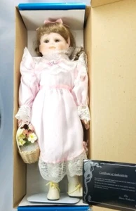 Limited Edition Handcrafted Genuine Porcelain Doll LIZIA By THE STARZ COLLECTION - Bild 1 von 11
