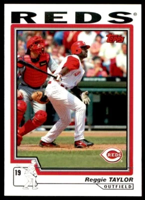 2004 TOPPS #142 REGGIE TAYLOR CINCINNATI REDS - Image 1 of 2