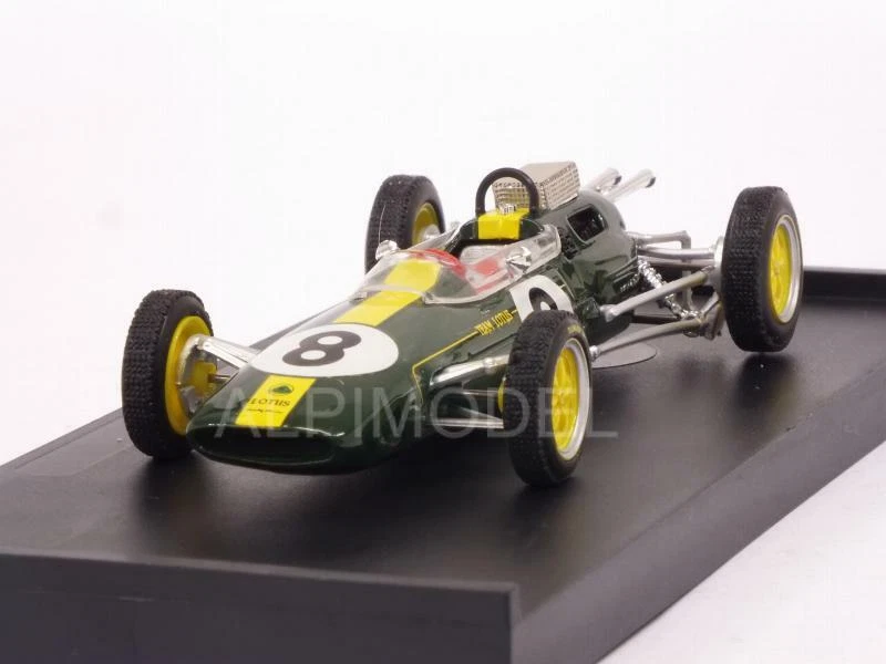 Lotus 25 Winner GP Italy 1963 Jim Clark World Champion 1:43 BRUMM R332-UPD19 - Immagine 1 di 1