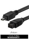 Bizlander Firewire cable 800 IEEE1394B 9 Pin to 4 Pin Cord iLINK PC Mac 6 Ft