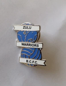 New Birmingham City Blues Zulu Warriors Enamel Pin Badge BCFC KRO - Picture 1 of 7
