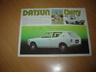 1974 Datsun Cherry 1000 Break SHEET
