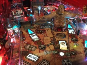 The WALKING DEAD Pinball “WELL WALKER BELT” with padded Belt Buckle - Picture 1 of 9