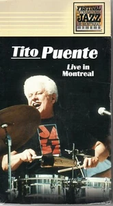 Tito Puente Live in Montreal BRAND NEW VHS - Imagen 1 de 2