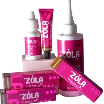 ZOLA Professional Eyelash&Eyebrow Tint With Collagen 15ml 5 colors, Oxidant 3% - Image 1 of 4